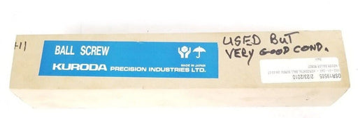 KURODA 11-1662-01-24A BALL SCREW 1116620124A