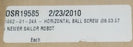 KURODA 11-1662-01-24A BALL SCREW 1116620124A