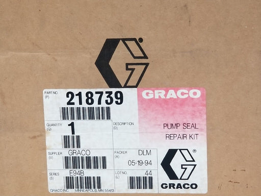 NEW GRACO 218-739 SERIES 194B PUMP SEAL REPAIR KIT 218739 *INCOMPLETE*