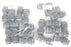 LOT OF 19 NEW PISCO PNEUMATICS PU-12 FITTINGS 12MM, STRAIGHT, PU12