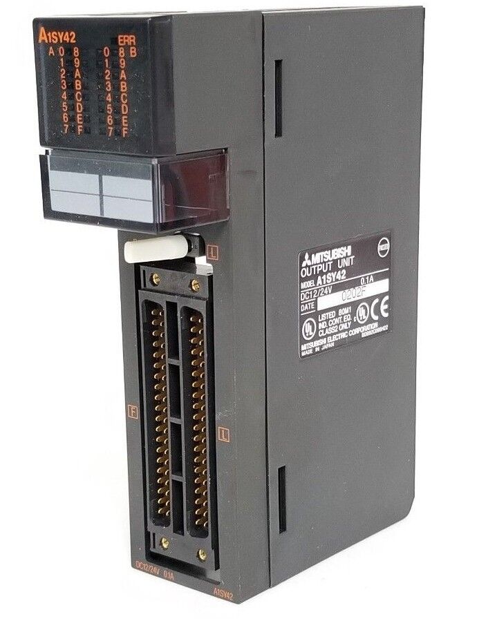 MITSUBISHI A1SY42 OUTPUT MODULE 12/24VDC, 0.1A