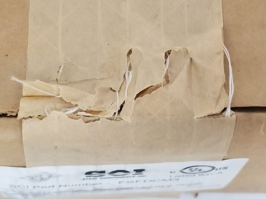 BOX OF 25 FACTORY SEALED SCI FSFDCM3 FS & FD DEVICE BOX MALLEABLE IRON COVERS