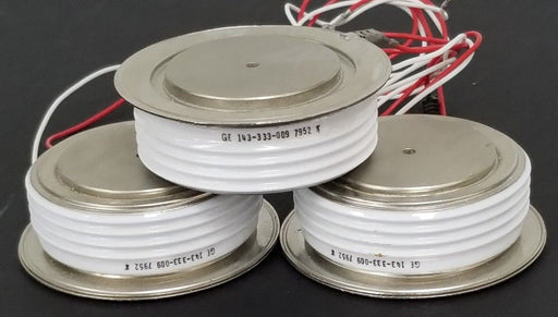 LOT OF 3 GENERAL ELECTRIC 143-333-009 THYRISTOR RECTIFIERS 143-333-009 7952