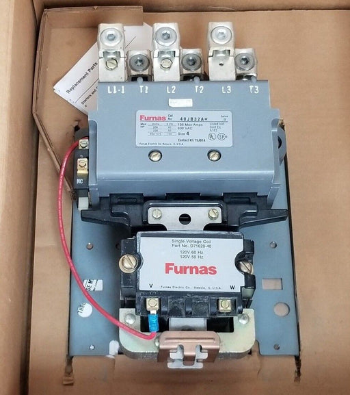 NIB FURNAS 40JB32AF MAGNETIC CONTACTOR SIZE: 4, POLES 3