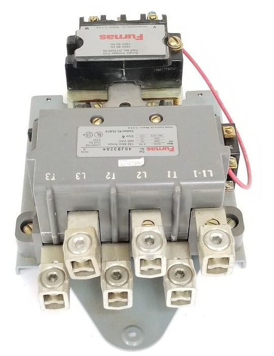 NIB FURNAS 40JB32AF MAGNETIC CONTACTOR SIZE: 4, POLES 3