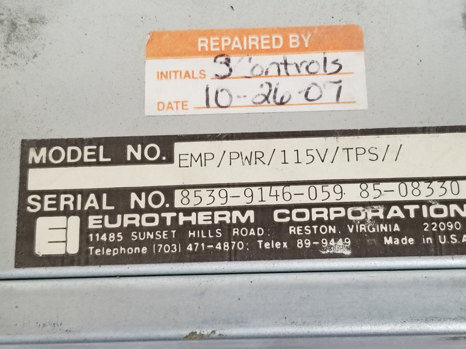 EUROTHERM EMP-PWR/115V/TPS POWER MODULE 115V