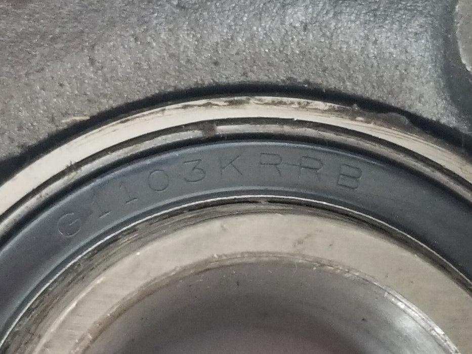 NEW TIMKEN G1103KRRB BALL INSERT BEARING W/ FAFNIR S1103K SHAFT BEARING