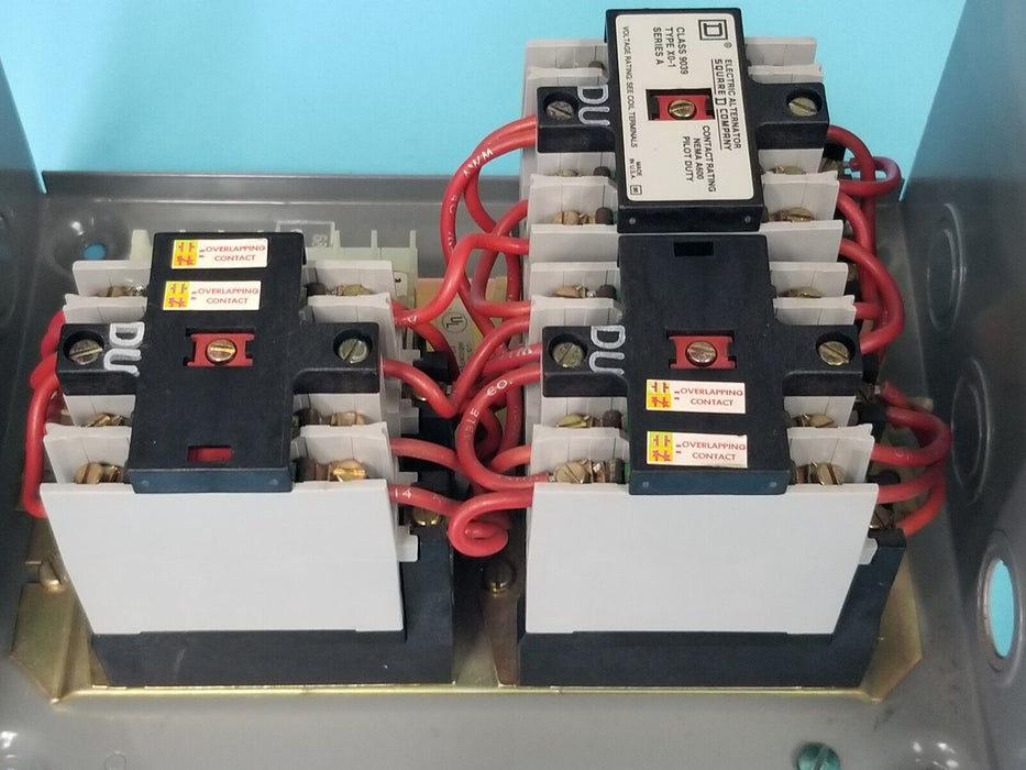 SQUARE D 8903 TYPE L LIGHTING CONTACTOR 8501-X0-21S1 , 8501-X0-22S1 120V 60HZ