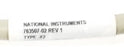 LOT OF 2 NATIONAL INSTRUMENTS 763507-02 CABLES, REV 1, TYPE X2, 2.1M