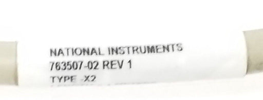 LOT OF 2 NATIONAL INSTRUMENTS 763507-02 CABLES, REV 1, TYPE X2, 2.1M