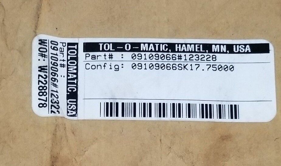 NEW TOL-O-MATIC 09109066 1" LC BAND CYLINDER ASSEMBLY REPAIR KIT 09109066#123228