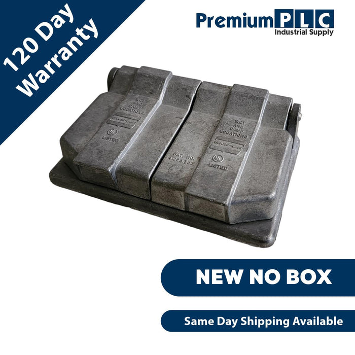 NEW EATON CROUSE-HINDS WLRD1 WET/DAMP LOCATION COVER SERIES WLRD 4.058.358