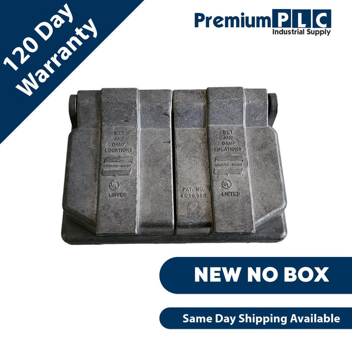NEW EATON CROUSE-HINDS WLRD1 WET/DAMP LOCATION COVER SERIES WLRD 4.058.358