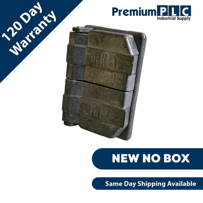 NEW EATON CROUSE-HINDS WLRD1 WET/DAMP LOCATION COVER SERIES WLRD 4.058.358