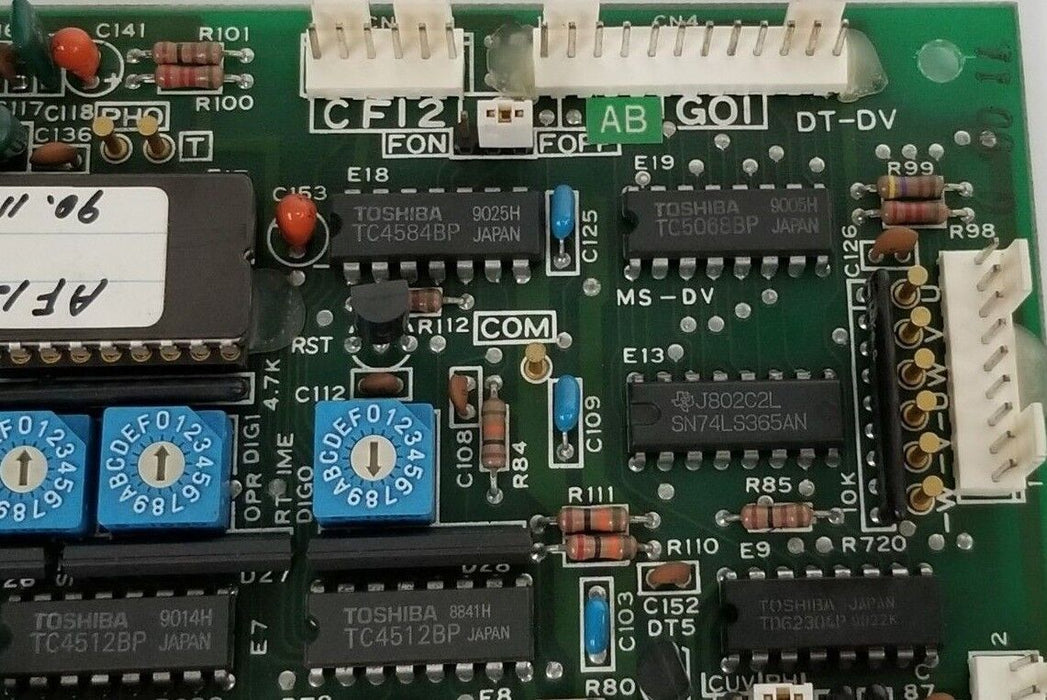 GENERAL ELECTRIC CF12101ABG01 CONTROL BOARD BF122101 , DT-DV