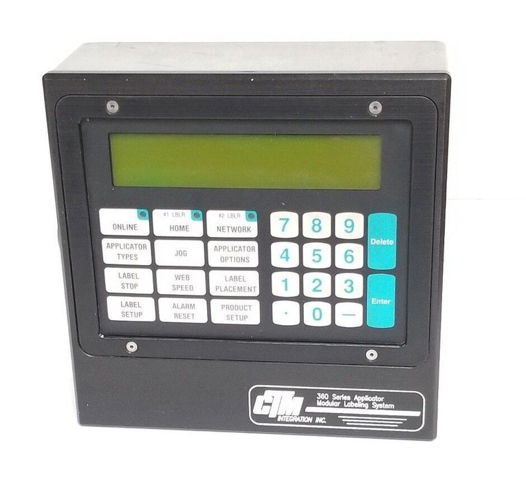 CTM INTEGRATION 360 SERIES APPLICATOR MODULAR LABELING SYSTEM