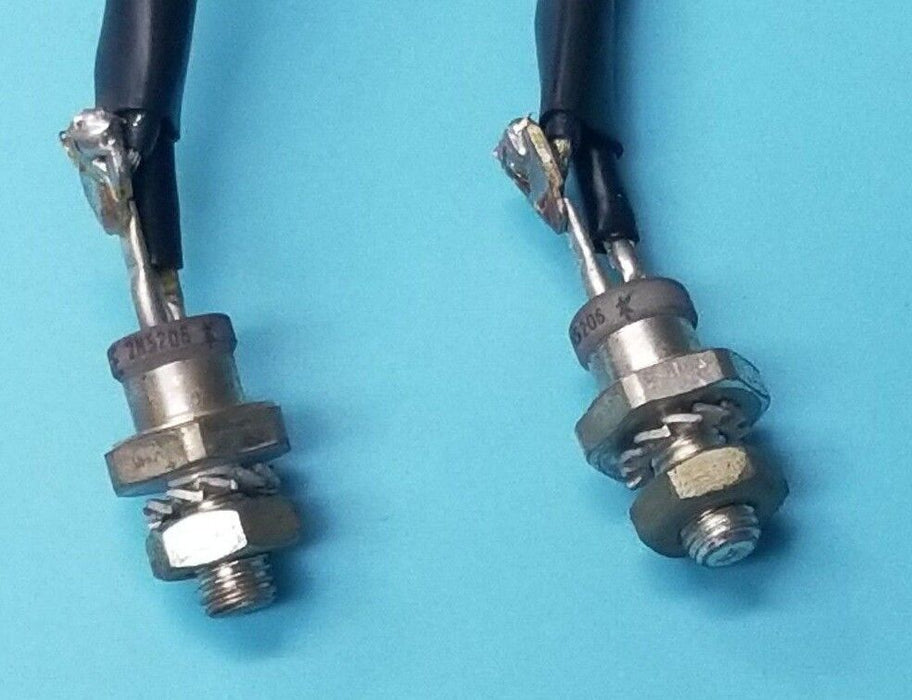 LOT OF 2 GENERAL ELECTRIC 2N5206 SCR THYRISTORS
