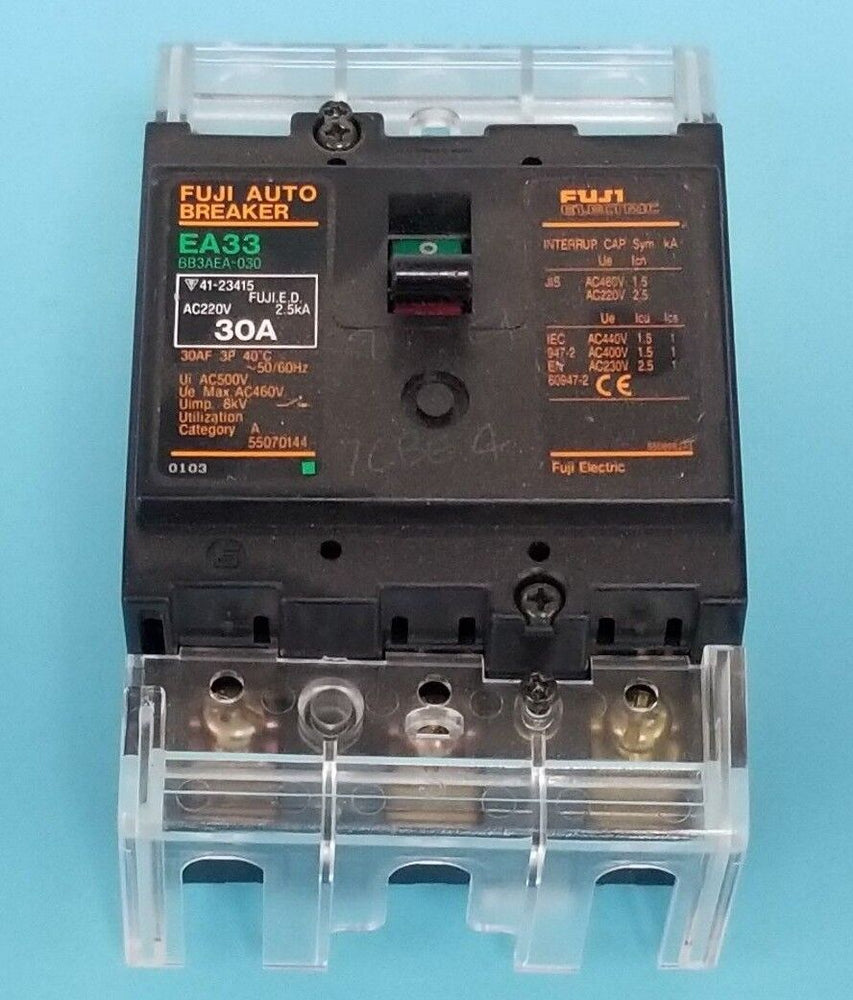 FUJI EA33 30A CIRCUIT BREAKER EA33-30, BB3AEA-030