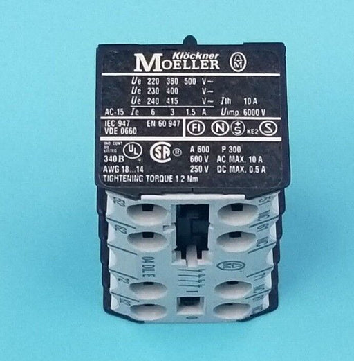 EATON CORPORATION  KLOCKNER MOELLER 04-DIL-E CONTACTOR/RELAY ACCESSORY