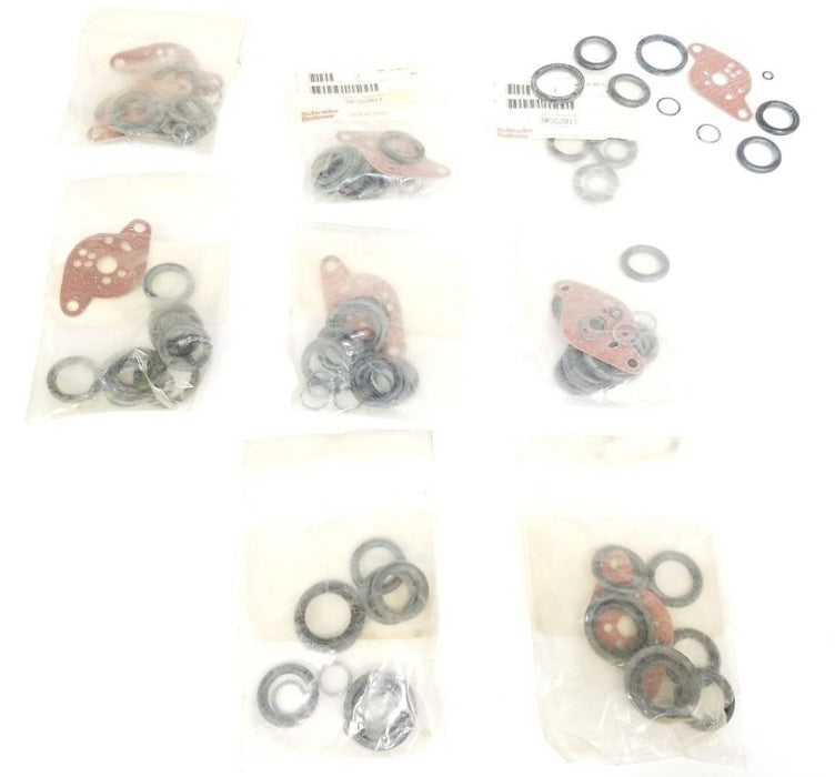 LOT OF 8 SCHRADER BELLOWS BRAZIL REPAIR KITS BK352011 & BK352021 *INCOMPLETE*
