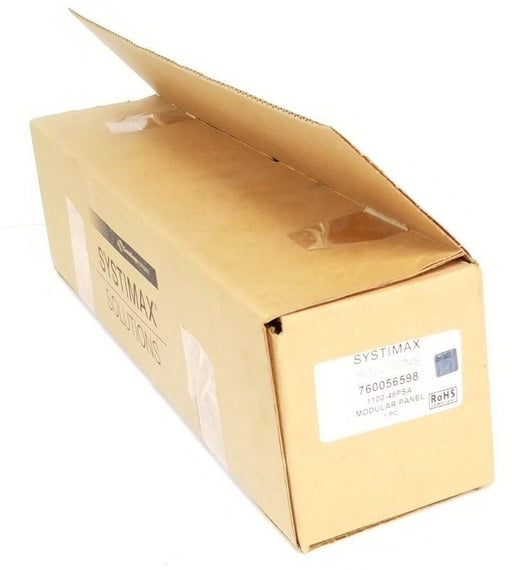 NIB COMMSCOPE SYSTIMAX 760056598 MODULAR PANEL 1100-48PSA