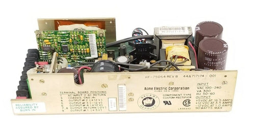 ACME ELECTRIC / GE 44A717174-001 POWER SUPPLY HF-75064 , 100-240VAC, 300VA