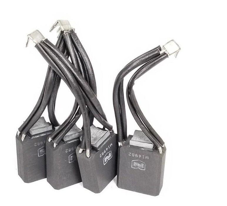LOT OF 4 NEW NATIONAL M14982 CARBON BRUSHES 3/4''X1-1/2''