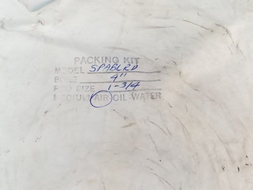 FLUID SEALING INC. SPABLRD AIR SEAL PACKING KIT 1-3/4" ROD SIZE, 4" BORE