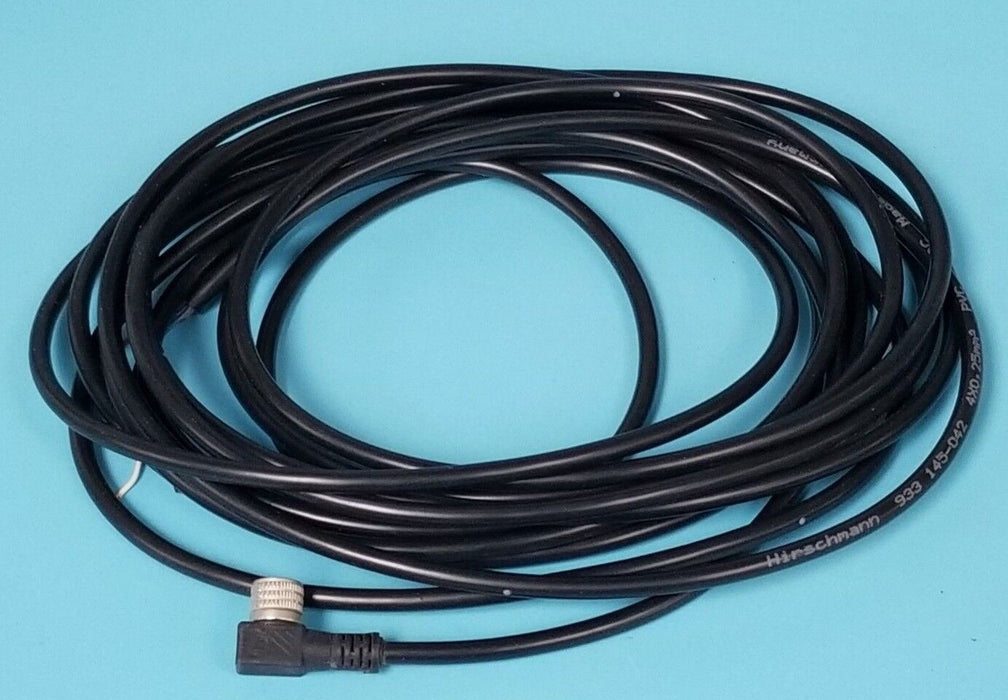 NEW HIRSCHMANN 933-145-042 CABLE AND CONNECTOR FEMALE PVC 4X0.25MM2