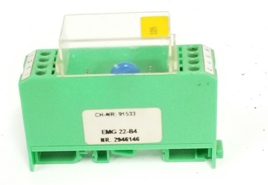 PHOENIX CONTACT EMG 22-B4 ELECTRONIC MODULE 2946146 , CH-NR. 91533