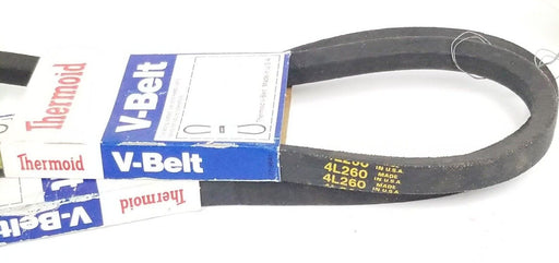 LOT OF 2 NEW THERMOID 4L260 V-BELTS 1/2'' X 26''
