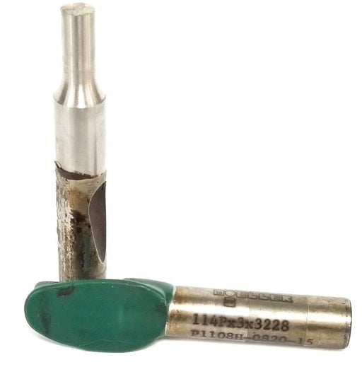 LOT OF 2 NEW MOELLER P1108H-0820-15 PUNCHES 114PX3X3228