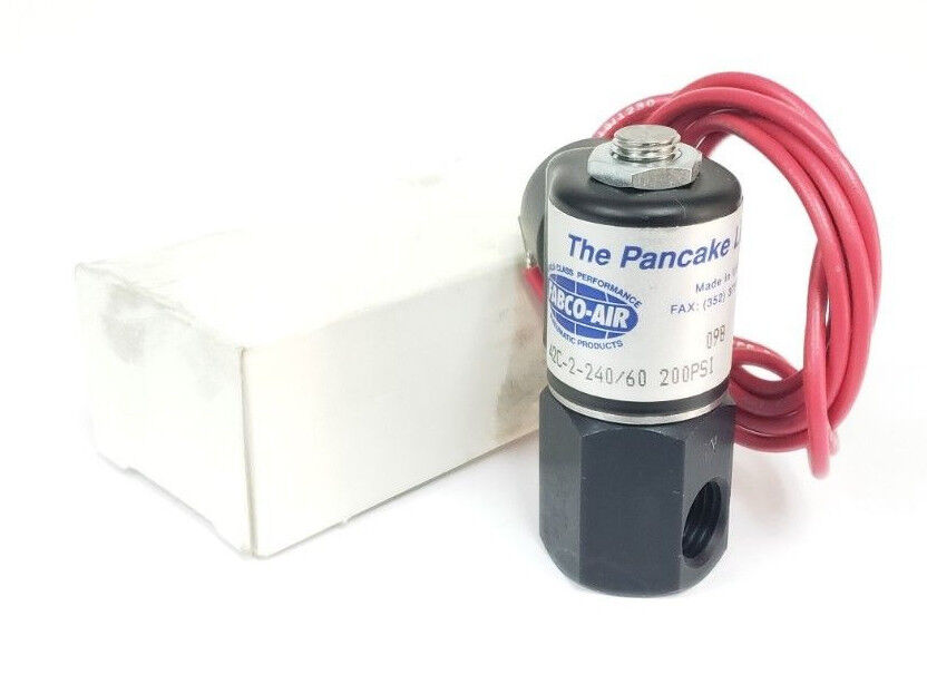 NEW FABCO-AIR 113M-42C-2-240/60 SOLENOID VALVE 42C-2-240/60 200PSI, 113-M