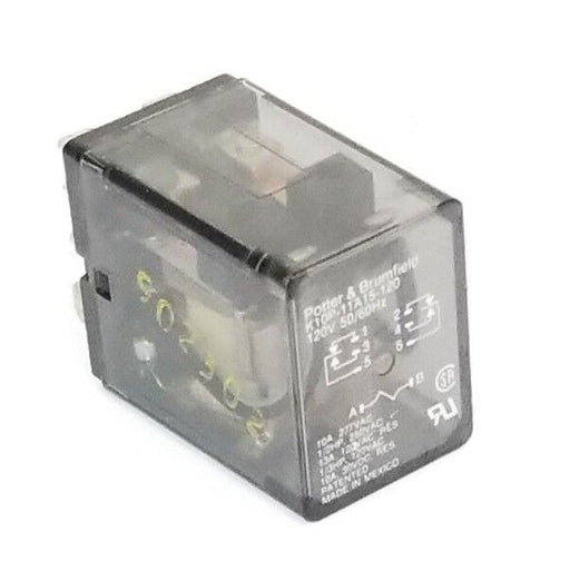 TYCO POTTER & BRUMFIELD K10P-11A15-120 RELAY 120V, 50/60HZ, K10P11A15120