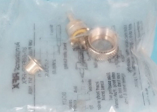 NEW AMPHENOL RFX 83-58FCP-RFX UHF PLUG FOR RG-58, 141, 142A