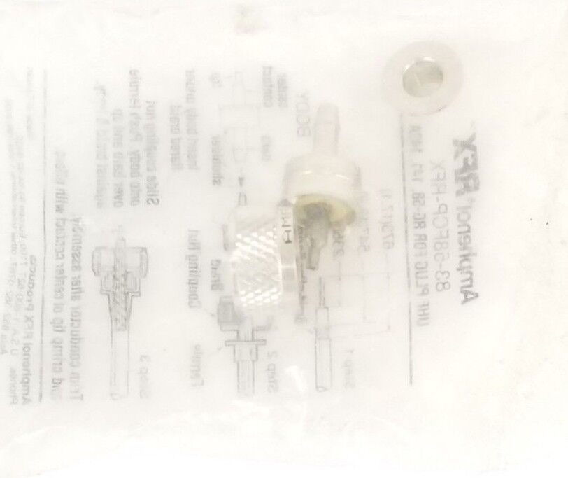 NEW AMPHENOL RFX 83-58FCP-RFX UHF PLUG FOR RG-58, 141, 142A