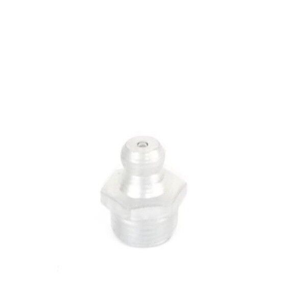 NEW MCMASTER-CARR 2408K11 ZINC-PLATED STEEL GREASE FITTING, STRAIGHT 1/8'' MALE