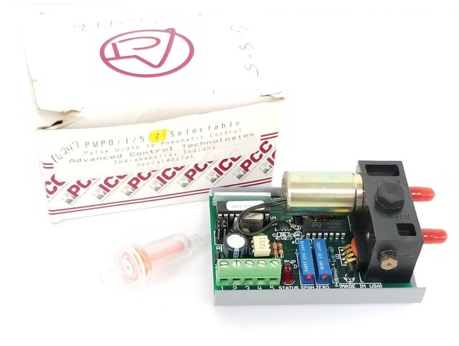 NIB ADVANCED CONTROL TECH. PWP0/1/5/7-SELECTABLE PULSE WIDTH TO PNEUMATIC