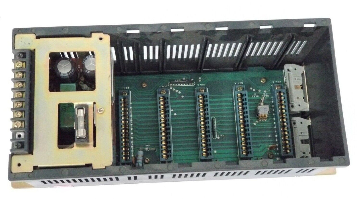 GENERAL ELECTRIC IC610CHS110A RACK W/ HI-CAP POWER SUPPLY IC610CHS110 REPAIRED