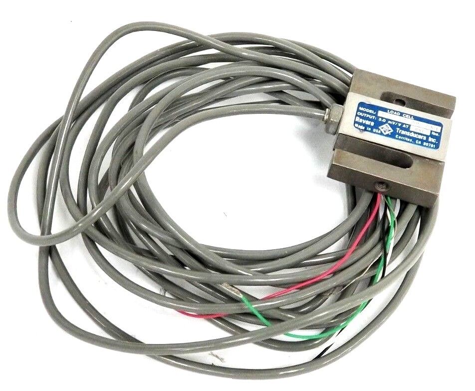 NEW TRANSDUCERS INC. 9363D120020P1 LOAD CELL 3.0 MV/V AT, 200 LBS.