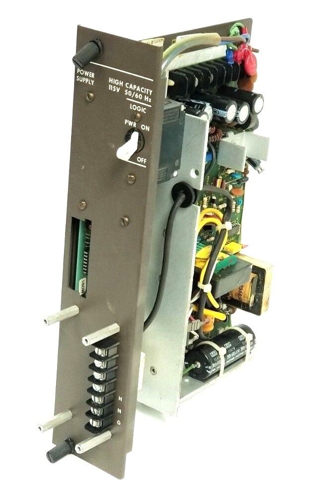 GENERAL ELECTRIC IC600PM506A CPU POWER SUPPLY 115VAC NO RED CAP IC600PM506