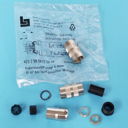 NEW BEB FRANZ BINDER 423-2-99-5672-19-08 CONNECTOR KIT 42329956721908