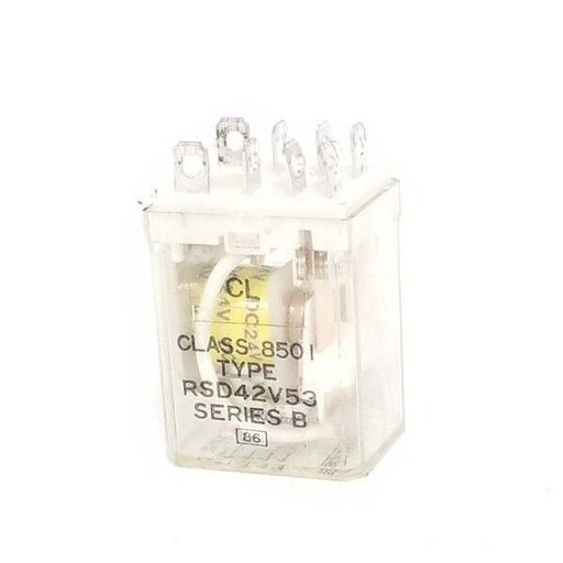 SQUARE D 8501RSD42V53 RELAY 8501-RSD42V53, SER. B, DC24V