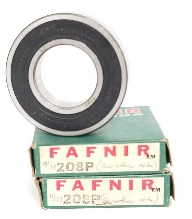 LOT OF 2 NIB FAFNIR 208P BALL BEARINGS