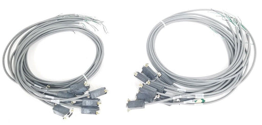 LOT OF 20 NEW WEATHERFORD 1541482 REV. B DB9 FEMALE TO RS-232 CABLE ASSEMBLIES