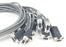 LOT OF 20 NEW WEATHERFORD 1541482 REV. B DB9 FEMALE TO RS-232 CABLE ASSEMBLIES