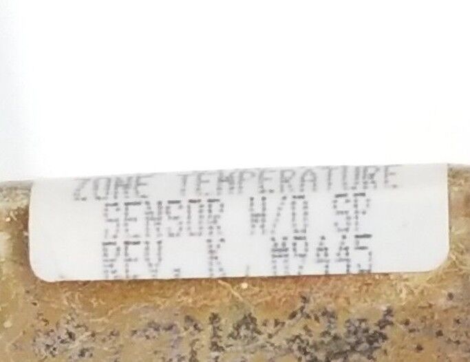 JOHNSON CONTROLS TE-6100-961 TEMPERATURE SENSOR W/O SP, REV. K