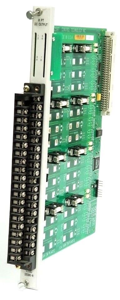 CONTROL TECHNOLOGY INC. 901C-2597 DC OUTPUT MODULE 2596-8 2596 2597 901A-16LED