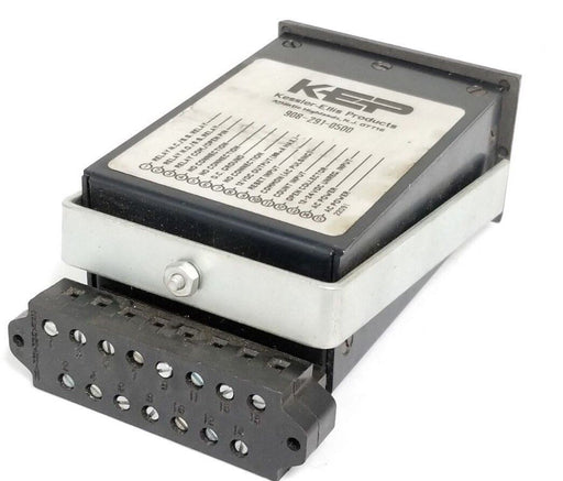 KESSLER-ELLIS OMNI6P2CTR15B2 ELECTRONIC COUNTER SEC1/10000 W/ HARDWARE/TERMINAL