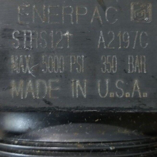 ENERPAC STRS-121 SWING CLAMP CYLINDER A2197C 5000PSI MAX 350 BAR STRS121